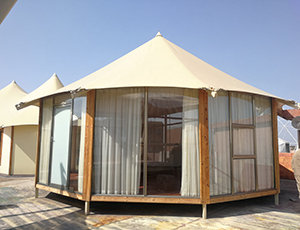 豪華帳篷酒店的設計理念