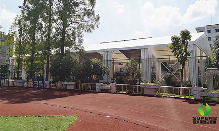 篷房籃球場的優點