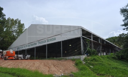 裝配式健身房體驗(yàn)：國(guó)外某訓(xùn)練基地的篷房式健身房